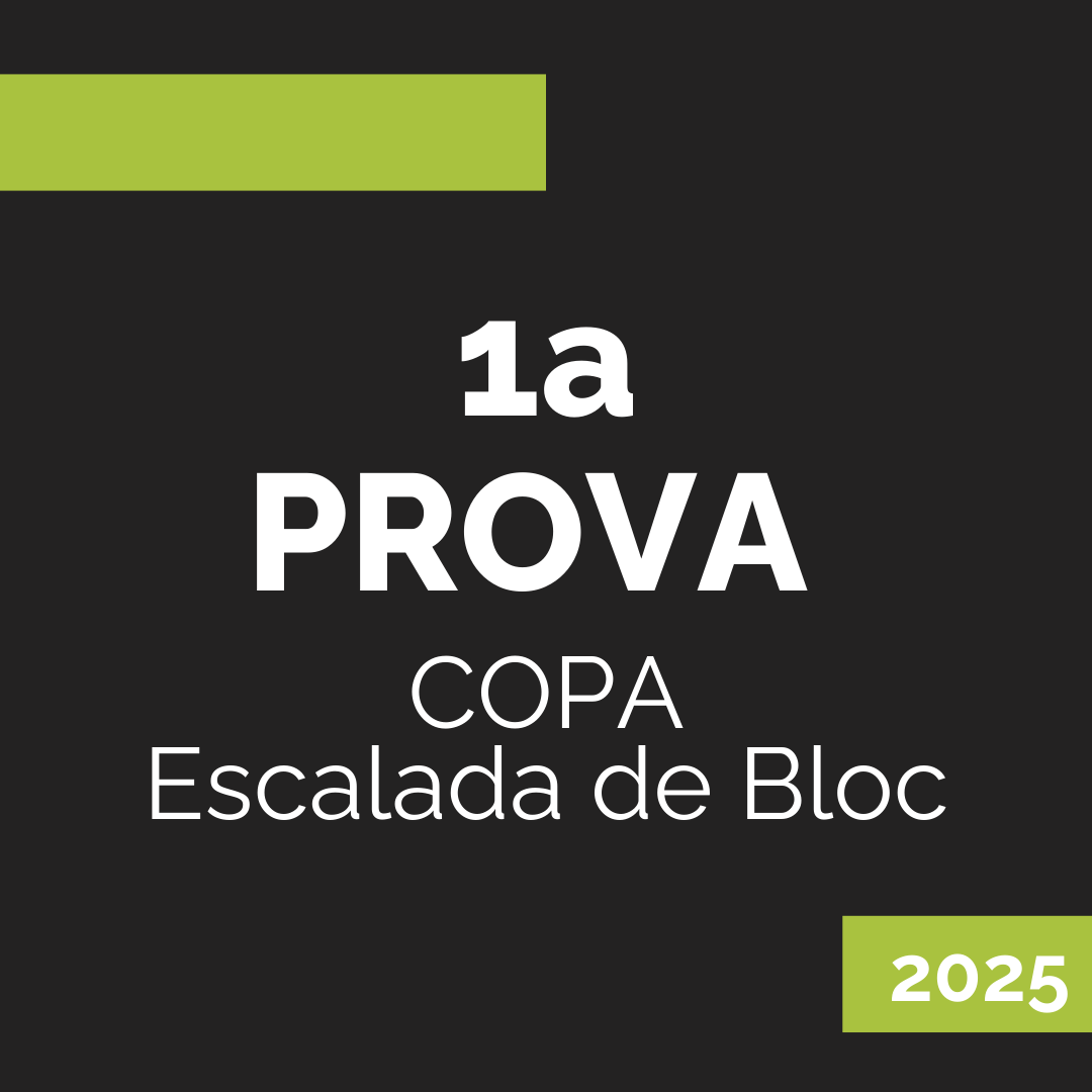 1a PROVA DE COPA ESCALADA DE BLOC 2025