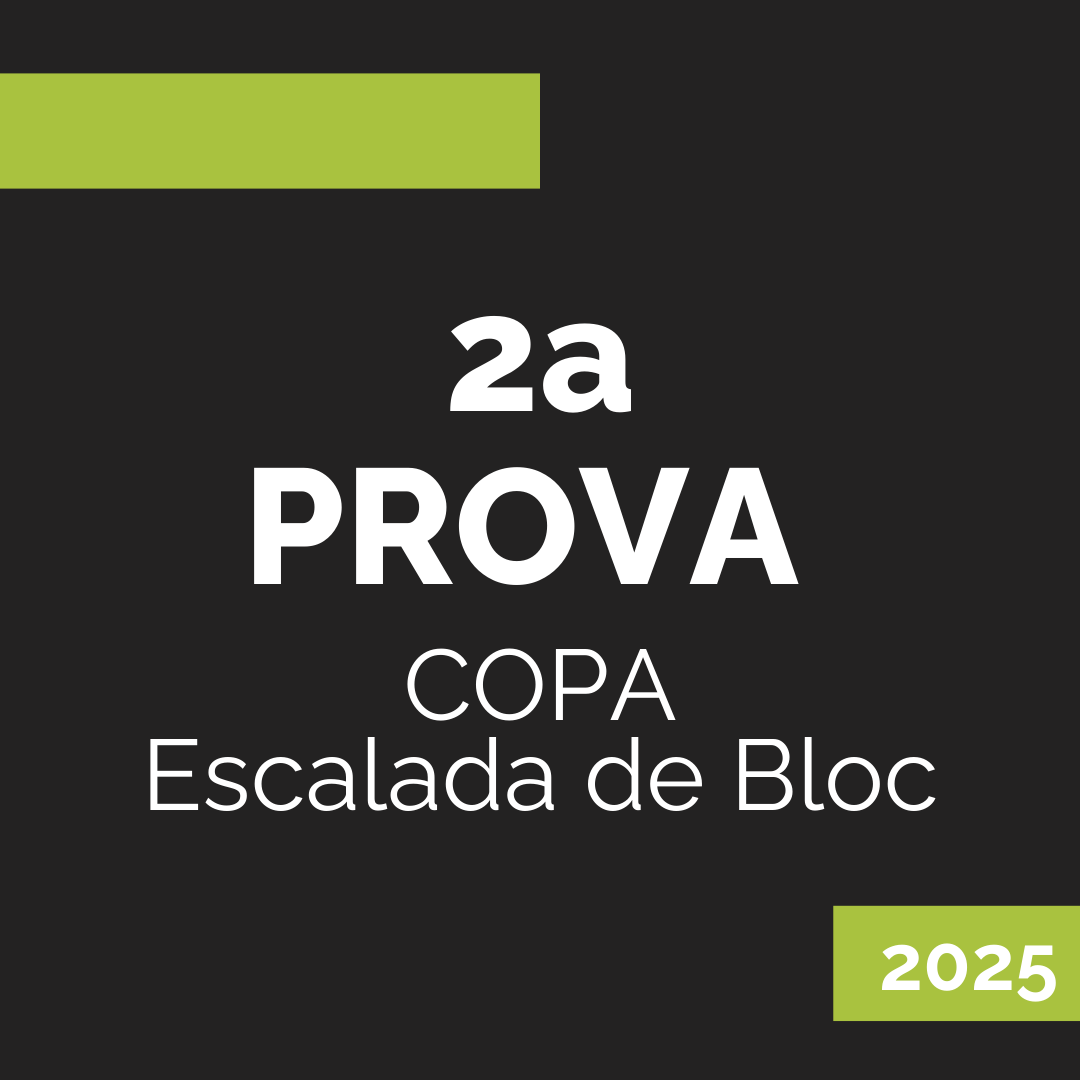 2a PROVA DE COPA ESCALADA DE BLOC 2025