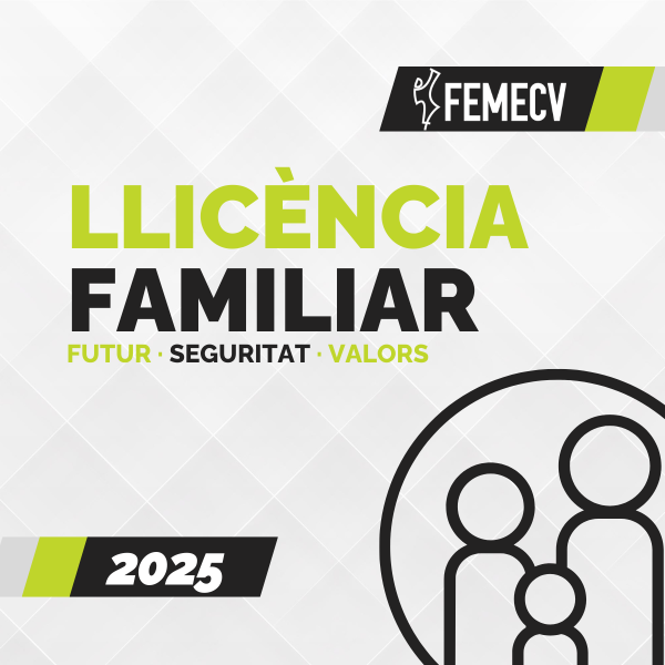 llicència femecv familiar 2025